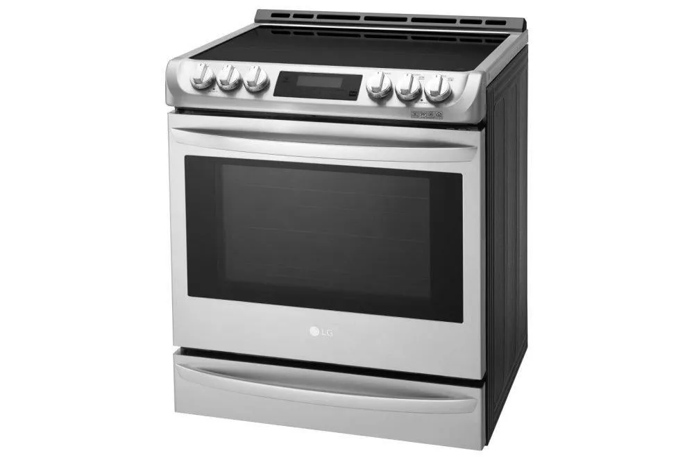 Lg LSE4617ST 6.3 Cu. Ft. Smart Wi-Fi Enabled Induction Slide-In Range With Probake Convection And Easyclean