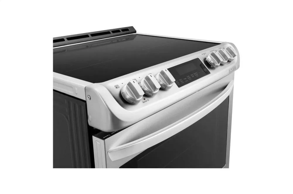 Lg LSE4617ST 6.3 Cu. Ft. Smart Wi-Fi Enabled Induction Slide-In Range With Probake Convection And Easyclean