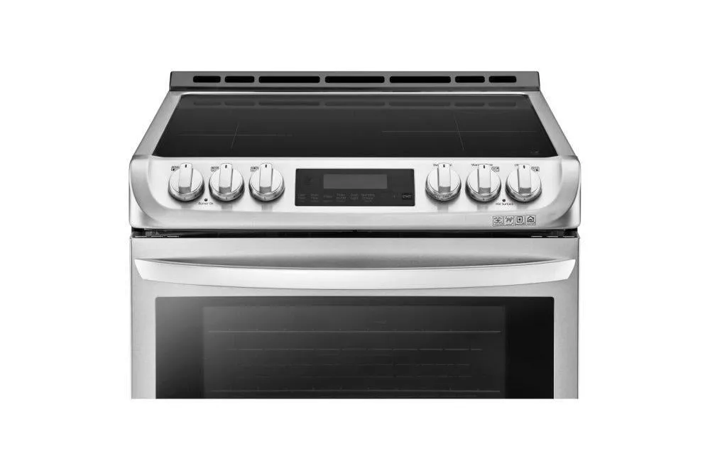 Lg LSE4617ST 6.3 Cu. Ft. Smart Wi-Fi Enabled Induction Slide-In Range With Probake Convection And Easyclean
