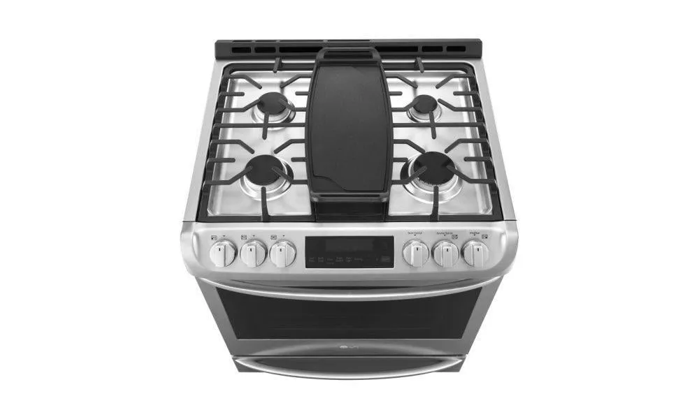 Lg LSG4513ST 6.3 Cu. Ft. Gas Single Oven Slide-In Range With Probake Convection And Easyclean