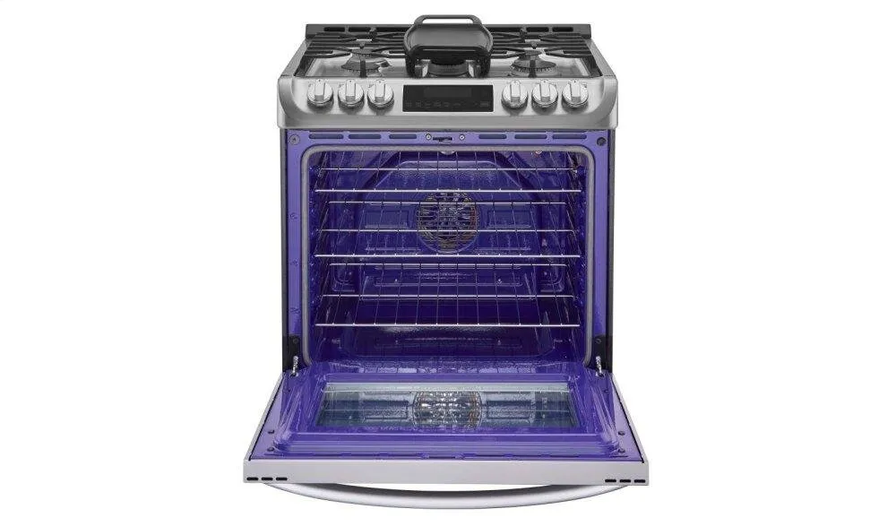 Lg LSG4513ST 6.3 Cu. Ft. Gas Single Oven Slide-In Range With Probake Convection And Easyclean