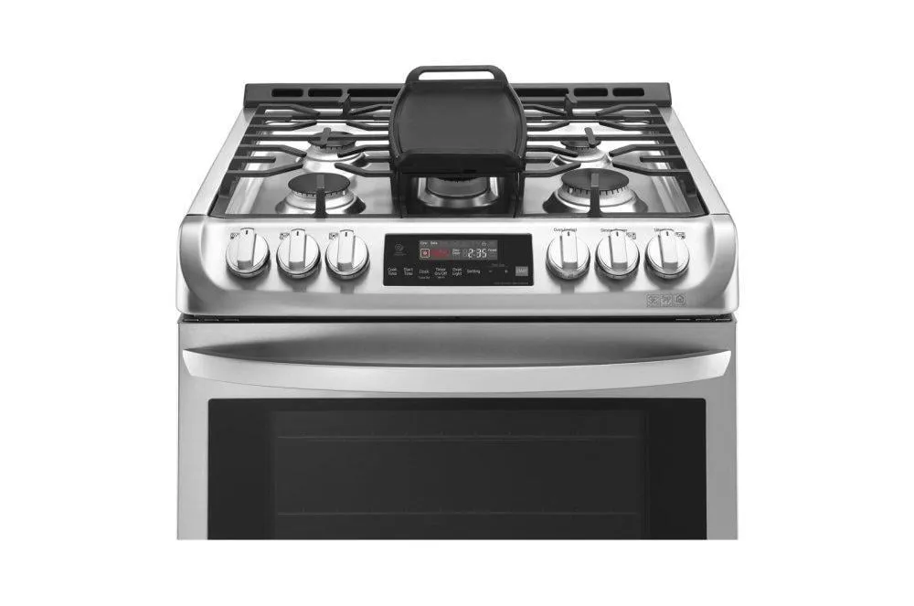 Lg LSG4515ST 6.3 Cu. Ft. Smart Wi-Fi Enabled Gas Single Oven Slide-In Range With Probake Convection