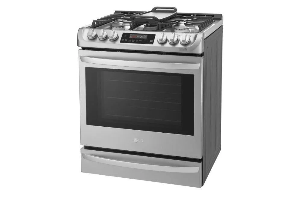 Lg LSG4515ST 6.3 Cu. Ft. Smart Wi-Fi Enabled Gas Single Oven Slide-In Range With Probake Convection