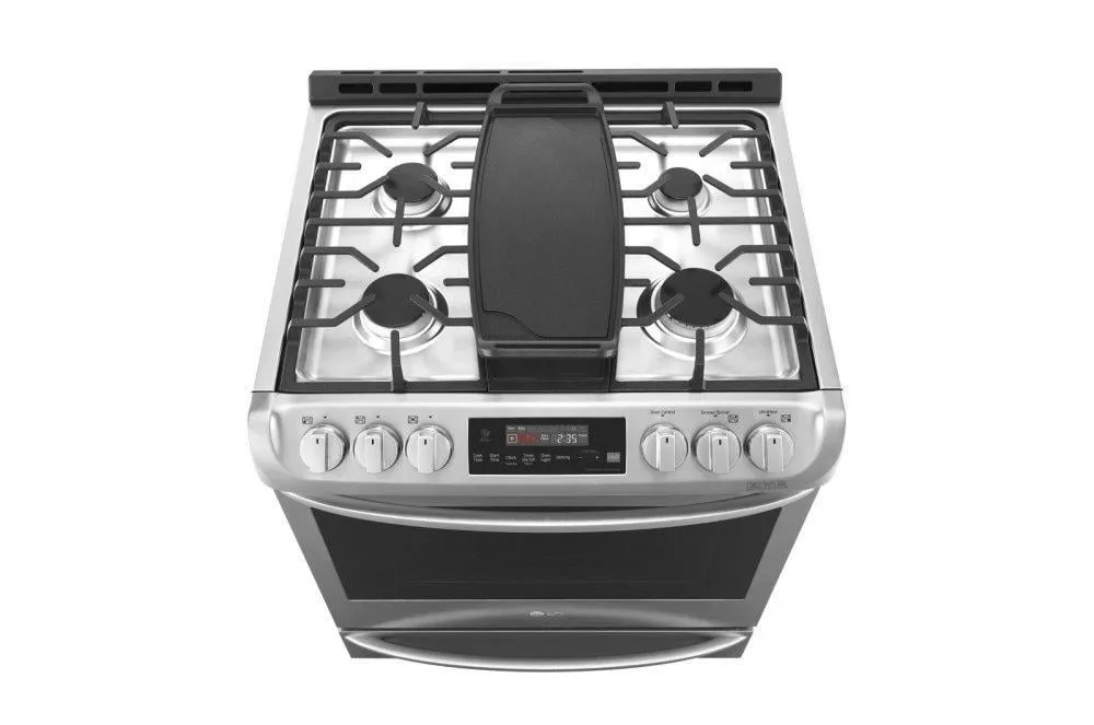 Lg LSG4515ST 6.3 Cu. Ft. Smart Wi-Fi Enabled Gas Single Oven Slide-In Range With Probake Convection