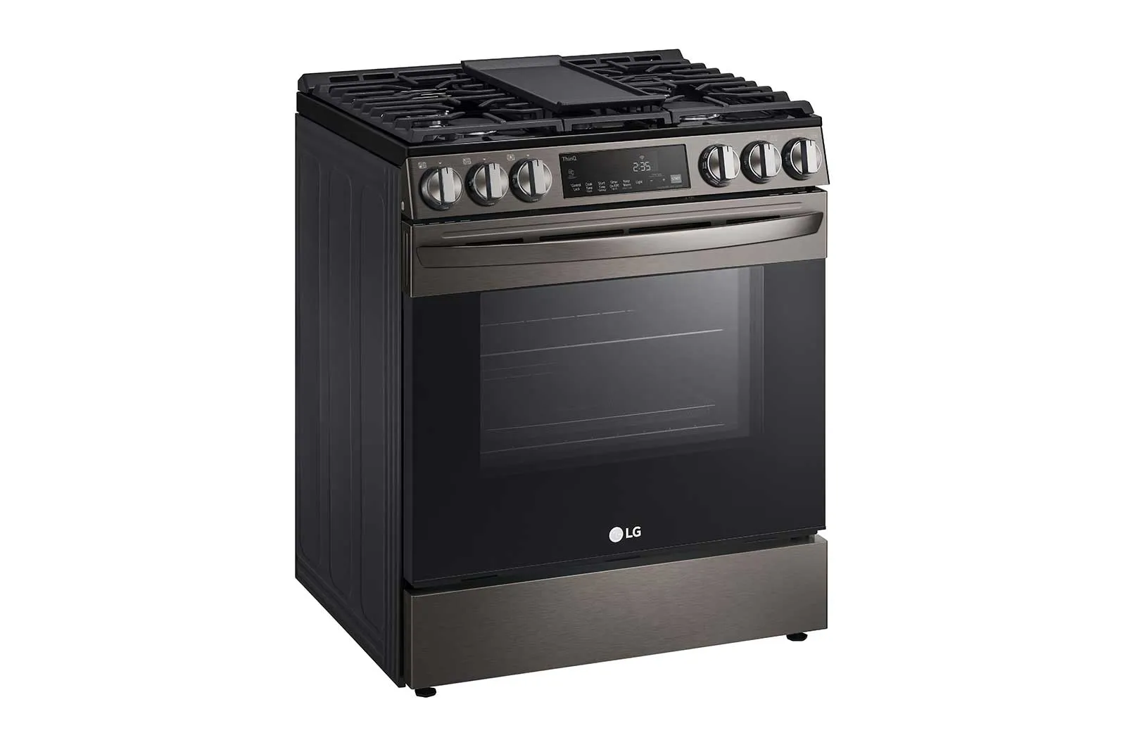 Lg LSGL5833D 5.8 Cu Ft. Smart Wi-Fi Enabled Fan Convection Gas Slide-In Range With Air Fry & Easyclean