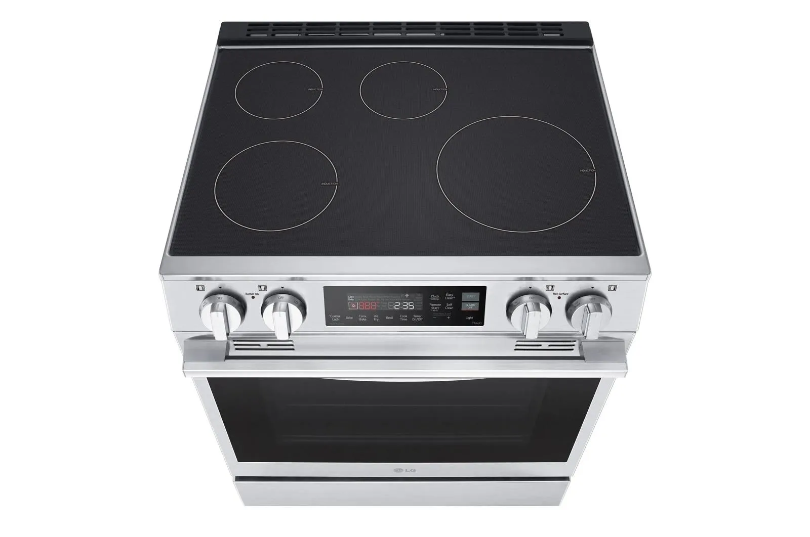 Lg LSIL6334XE 6.3 Cu. Ft. Smart Induction Slide-In Range With Probake Convection And Air Fry