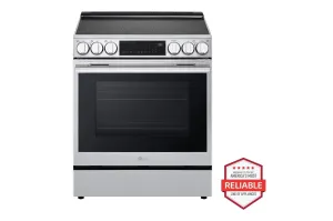 Lg LSIL6336XE 6.3 Cu. Ft. Smart Induction Slide-In Range With Instaview, Probake Convection, Air Fry, And Air Sous Vide