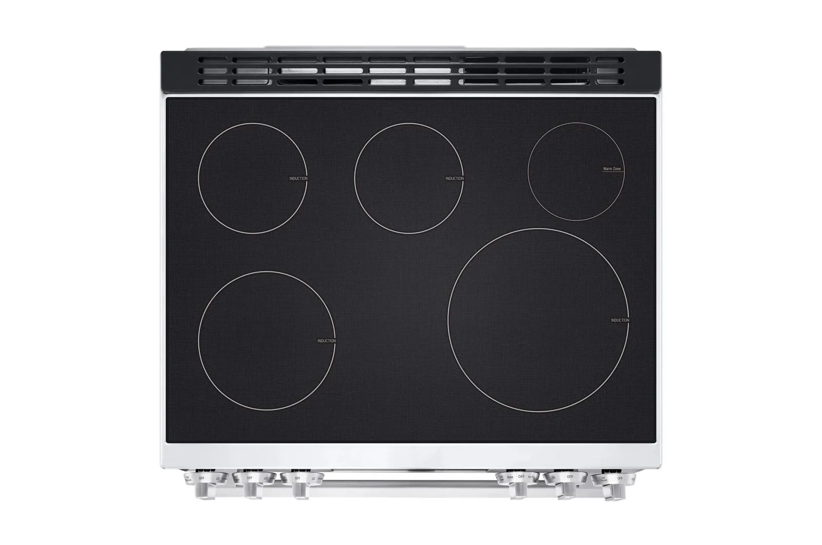 Lg LSIL6336XE 6.3 Cu. Ft. Smart Induction Slide-In Range With Instaview, Probake Convection, Air Fry, And Air Sous Vide