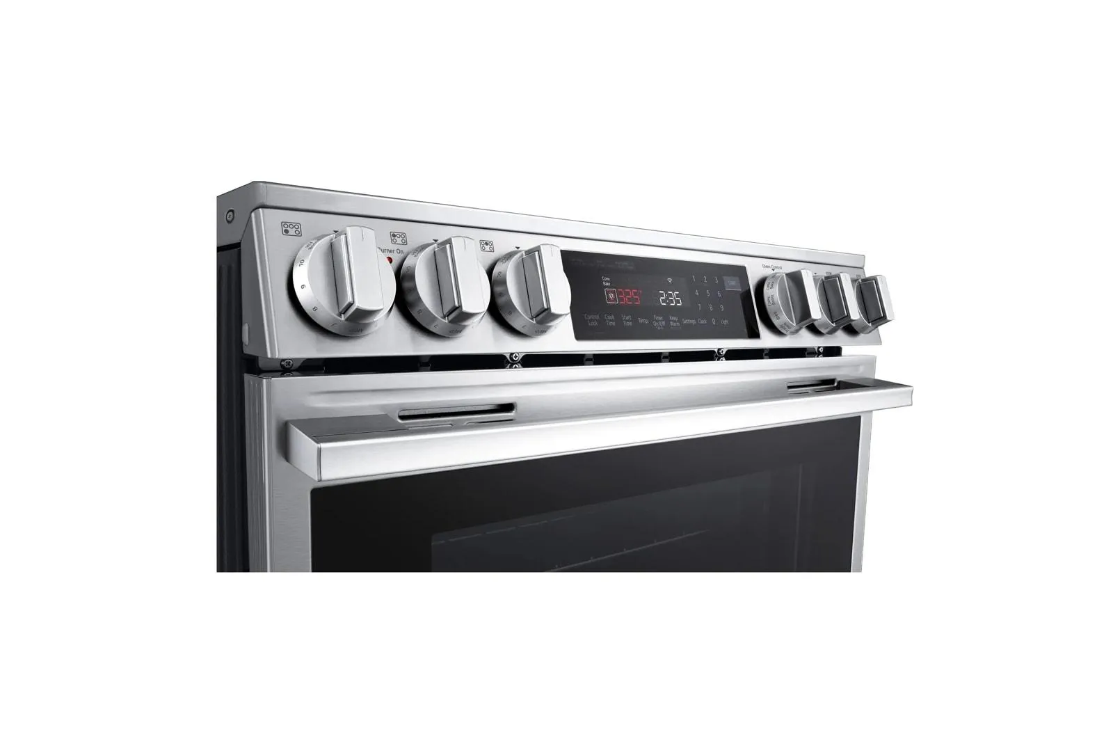 Lg LSIL6336XE 6.3 Cu. Ft. Smart Induction Slide-In Range With Instaview, Probake Convection, Air Fry, And Air Sous Vide