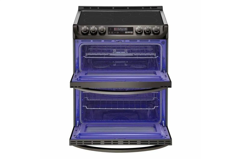Lg LTE4815BD 7.3 Cu. Ft. Smart Wi-Fi Enabled Electric Double Oven Slide-In Range With Probake Convection And Easyclean