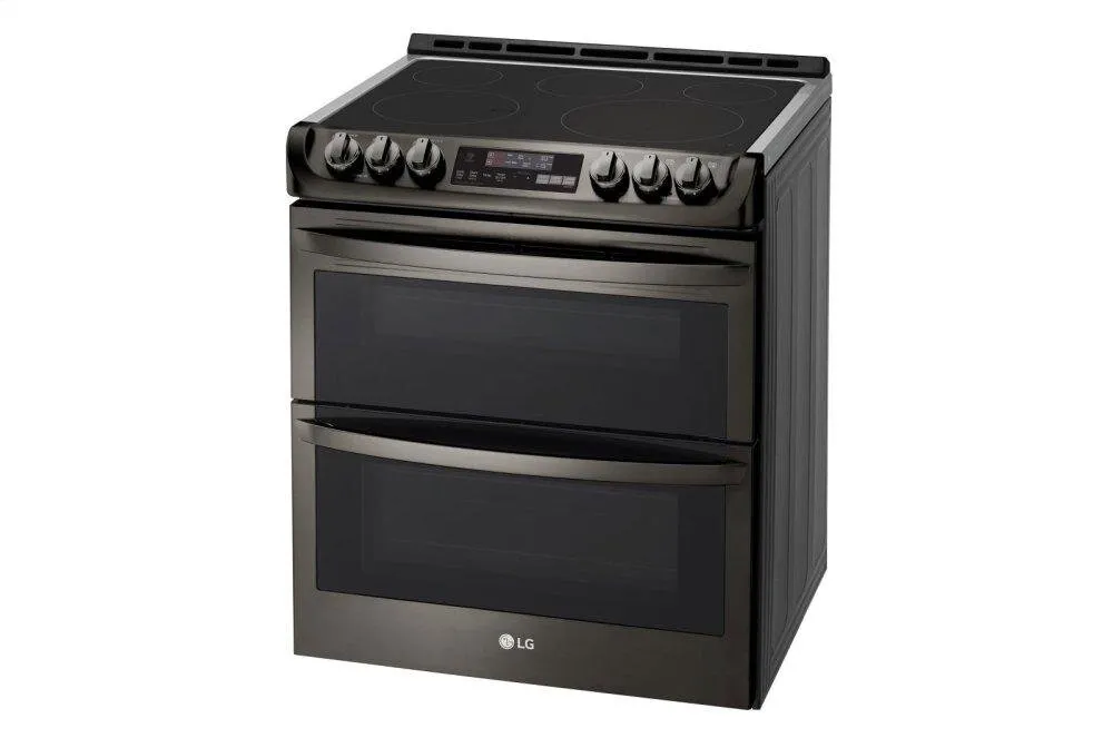 Lg LTE4815BD 7.3 Cu. Ft. Smart Wi-Fi Enabled Electric Double Oven Slide-In Range With Probake Convection And Easyclean