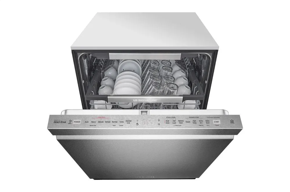 Lg LUDP8908SN Lg Signature Top Control Smart Wi-Fi Enabled Dishwasher With Truesteam And Quadwash&#8482;