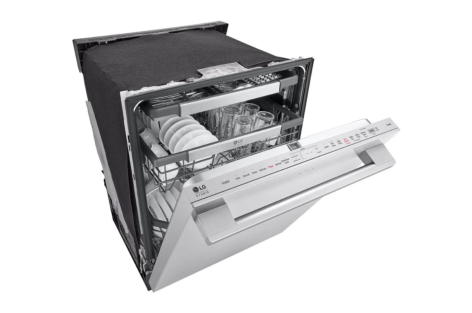 Lg SDWB24S3 Lg Studio Smart Top Control Dishwasher With 1-Hour Wash & Dry, Quadwash Pro, Truesteam And Dynamic Heat Dry&#8482;