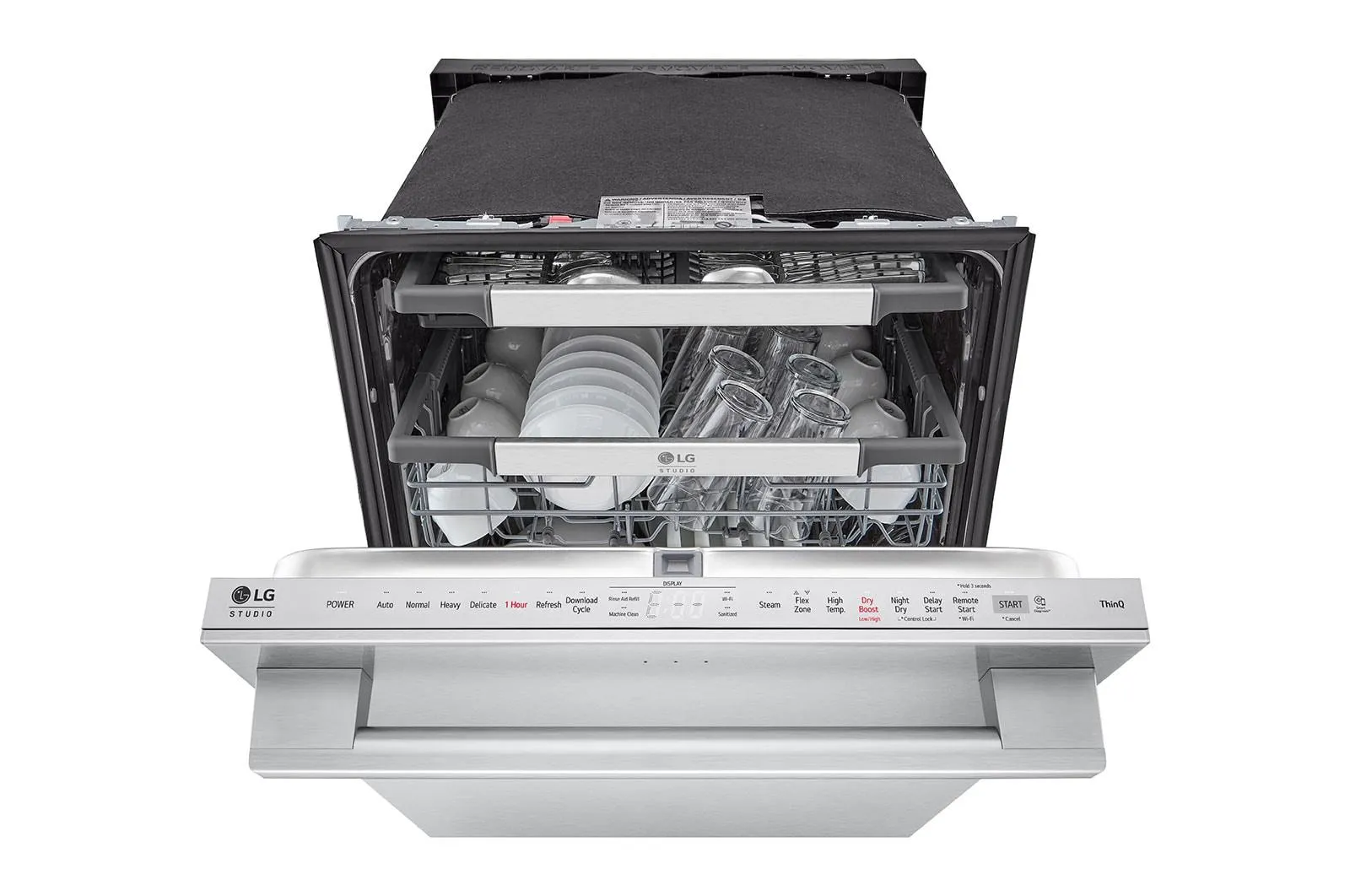 Lg SDWB24S3 Lg Studio Smart Top Control Dishwasher With 1-Hour Wash & Dry, Quadwash Pro, Truesteam And Dynamic Heat Dry&#8482;