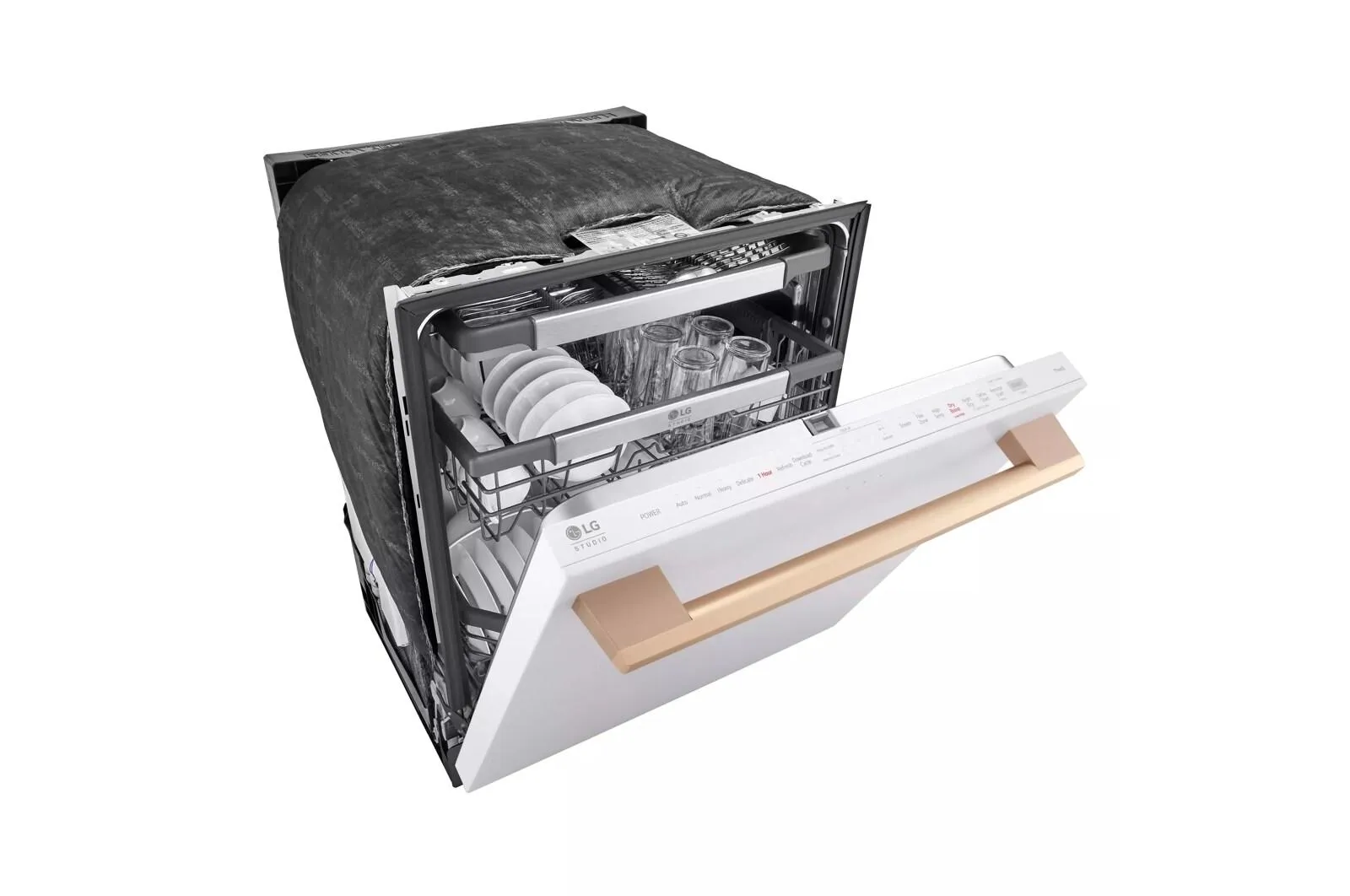 Lg SDWB24W3 Lg Studio Smart Top Control Dishwasher With 1-Hour Wash & Dry, Quadwash Pro, Truesteam And Dynamic Heat Dry&#8482;