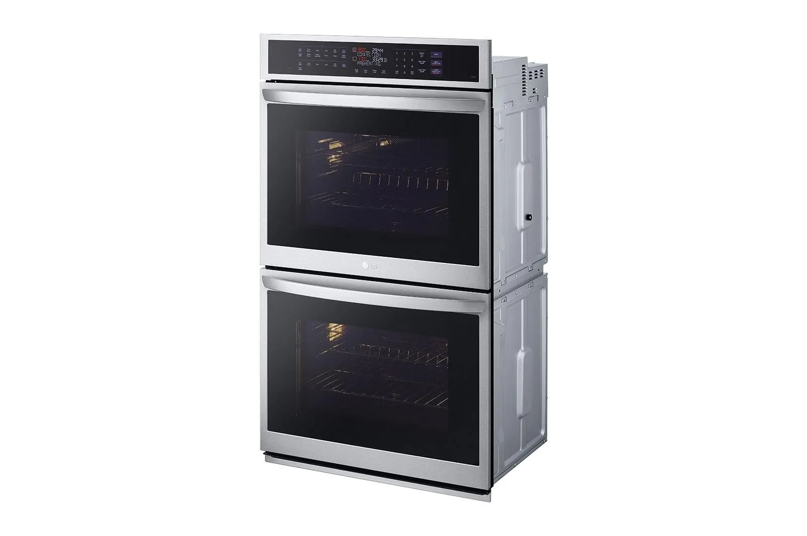 Lg WDEP9427F 9.4 Cu. Ft. Smart Double Wall Oven With Instaview, True Convection, Air Fry, And Steam Sous Vide