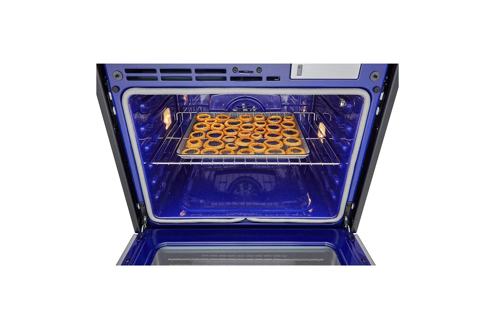 Lg WDEP9427F 9.4 Cu. Ft. Smart Double Wall Oven With Instaview, True Convection, Air Fry, And Steam Sous Vide