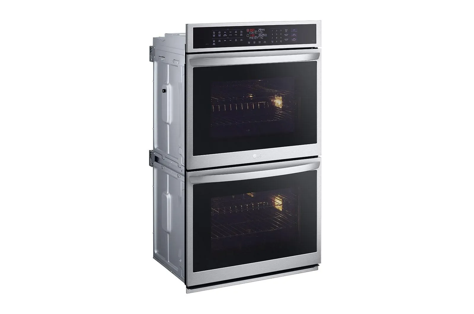 Lg WDEP9427F 9.4 Cu. Ft. Smart Double Wall Oven With Instaview, True Convection, Air Fry, And Steam Sous Vide