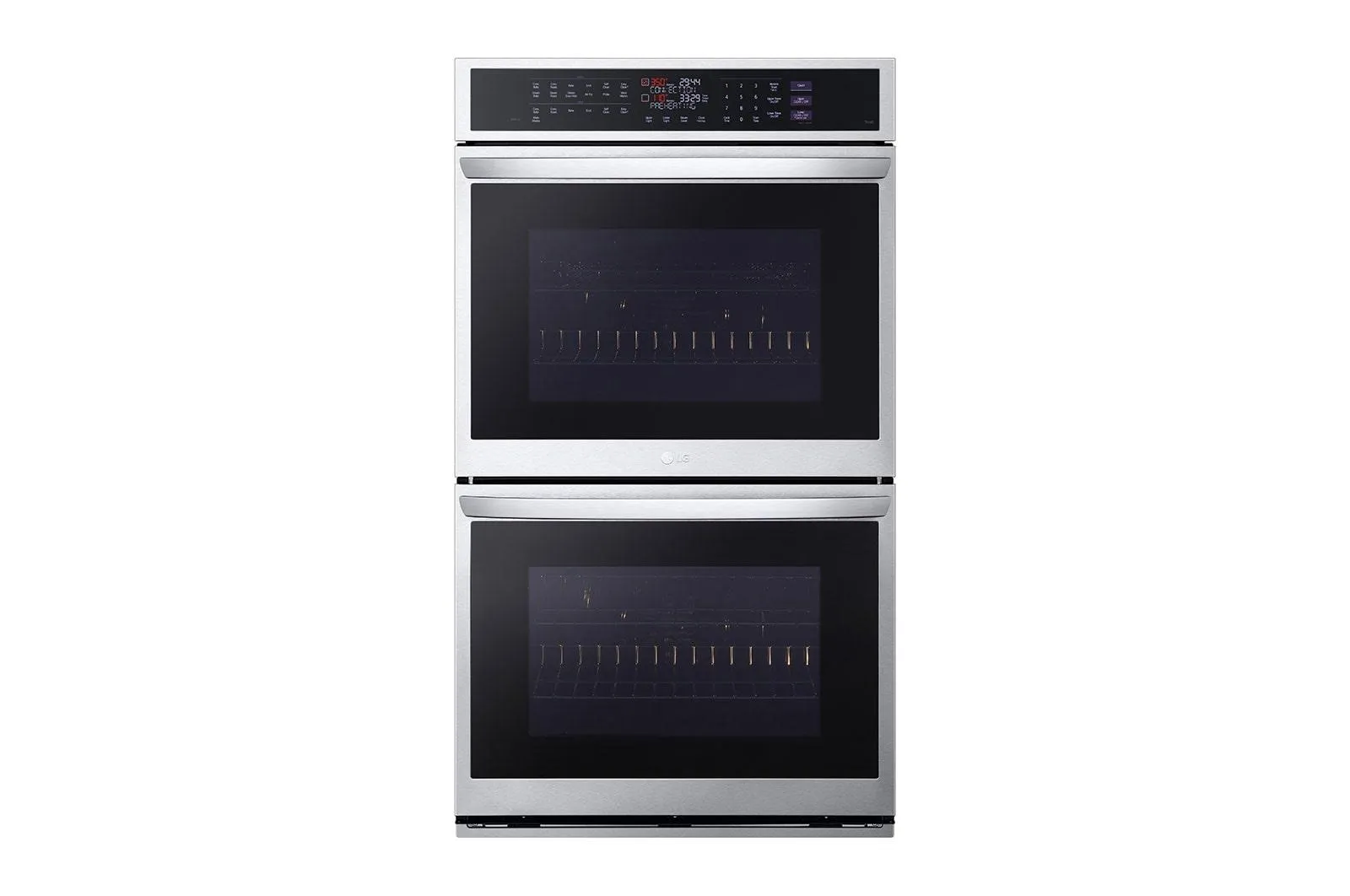 Lg WDEP9427F 9.4 Cu. Ft. Smart Double Wall Oven With Instaview, True Convection, Air Fry, And Steam Sous Vide