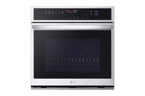 Lg WSEP4727F 4.7 Cu. Ft. Smart Wall Oven With Instaview, True Convection, Air Fry, And Steam Sous Vide