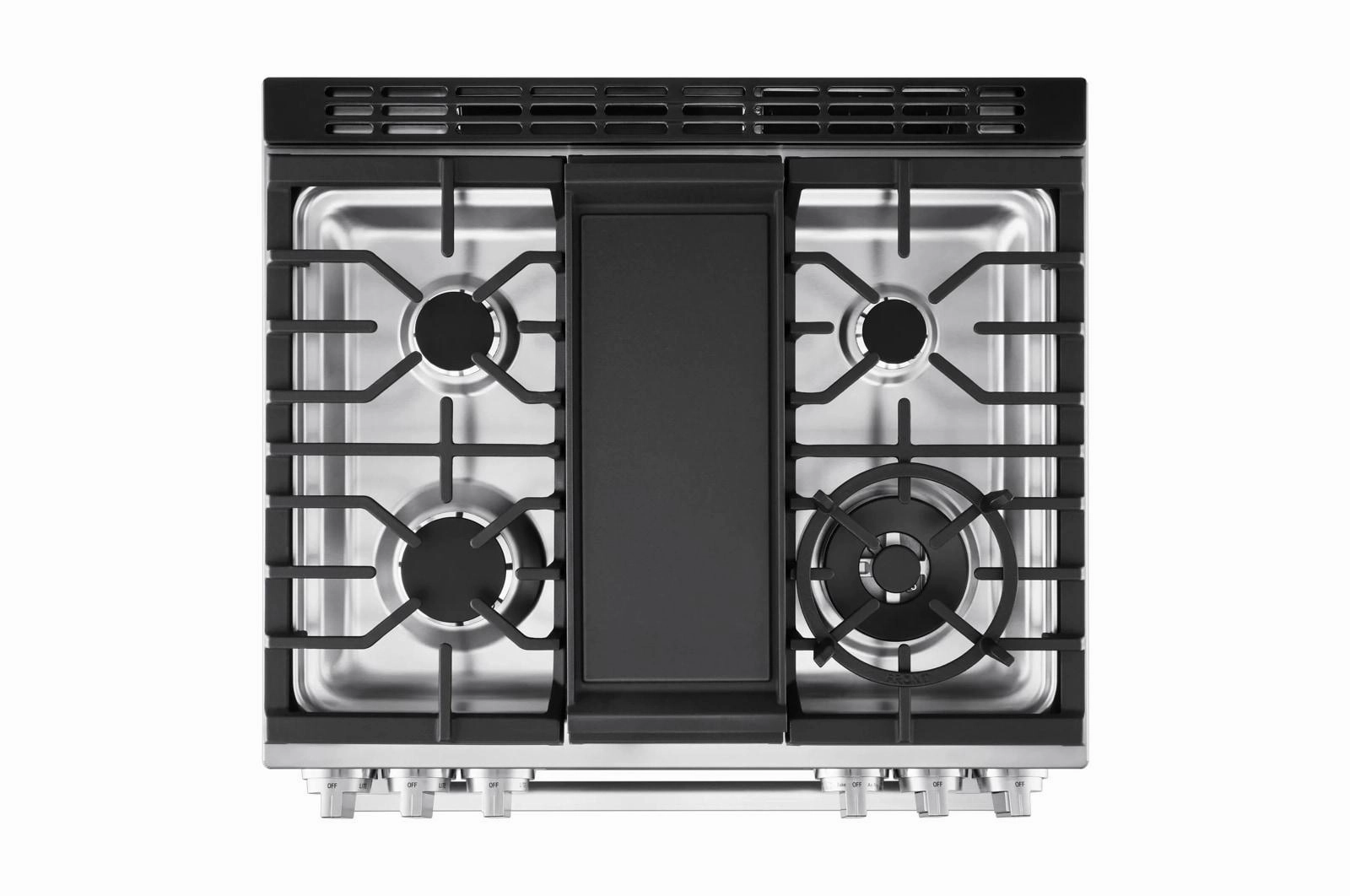 Lg LSGL6337X 6.3 Cu Ft. Smart Gas Slide-In Range With Instaview, Probake Convection, And Air Fry