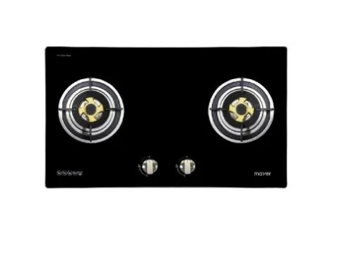 Mayer MMGH772HI 78 cm 2 Burner Glass Gas Hob
