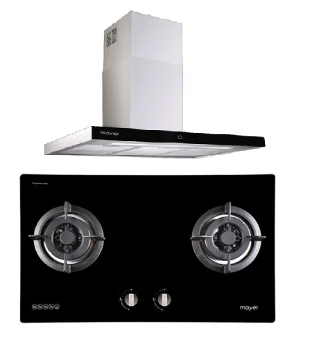 Mayer MMGH772/SS772 Built-In Gas Hob   MMCH407I 90cm Chimney Hood