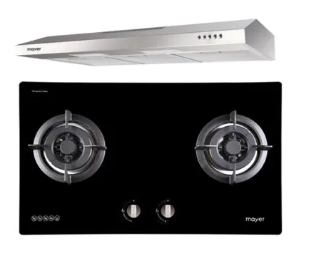 Mayer MMGH772/SS772 Built-In Gas Hob    MMSL901SM 90 cm Slimline Hood