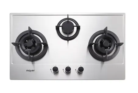 Mayer MMGH773/SS773 Built-In Gas Hob 3 Burners   MMSL902BE 90cm Slimline Hood   MMDO8R 60 cm Built-in Oven with Smoke Ventilation