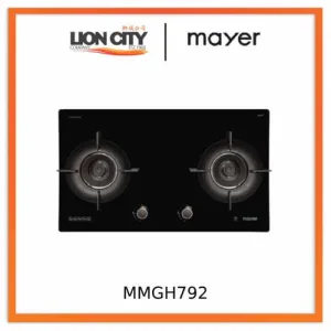 Mayer MMGH792HE 76cm 2 Burner Gas Hob