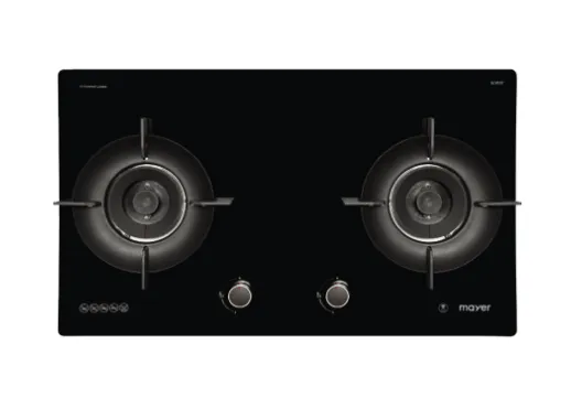 Mayer MMGH792HE 76cm 2 Burner Gas Hob
