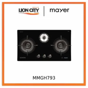 Mayer MMGH793HE 76cm 3 Burner Gas Hob