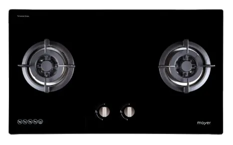 Mayer MMGH882/SS882 Built-In Gas Hob 2 Burners   MMTH90 Telescopic Hood (90CM)   MMDO8R 60 cm Built-in Oven with Smoke Ventilation
