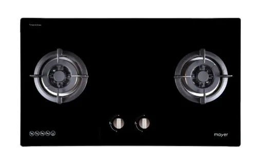 Mayer MMGH882/SS882 Built-In Gas Hob 2 Burners   MMTH90 Telescopic Hood (90CM)