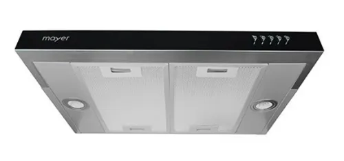 Mayer MMGH/SS633 60cm 3 Burner Glass Gas Hob   MMSI600HS 60 Cm Semi-integrated Slimline Hood