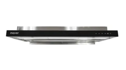 Mayer MMGH/SS633 60cm 3 Burner Glass Gas Hob   MMSI903OT Cm Semi-integrated Hood With Oil Tray