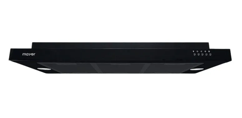 Mayer MMSI900HS-BK/SL 90cm Semi-integrated Hood   MMGH883HI  86 cm 3 Burner Glass Gas Hob