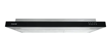 MAYER MMSI900LEDHS 90cm Semi-integrated Slimline Hood   Mayer MMGH892HE 86cm 2 Burner Gas Hob