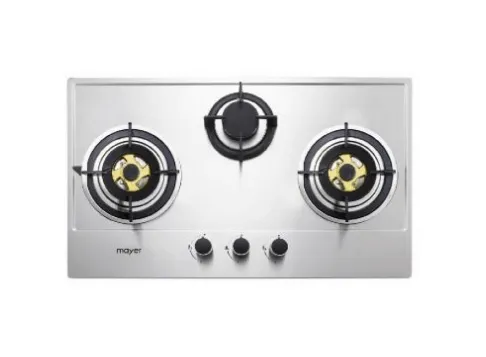 Mayer MMSS773HI 75 cm 3 Burner Stainless Steel Gas Hob