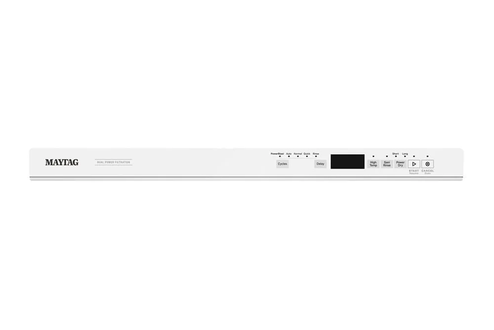 Maytag MDB8959SKW Top Control Dishwasher With Third Level Rack And Dual Power Filtration