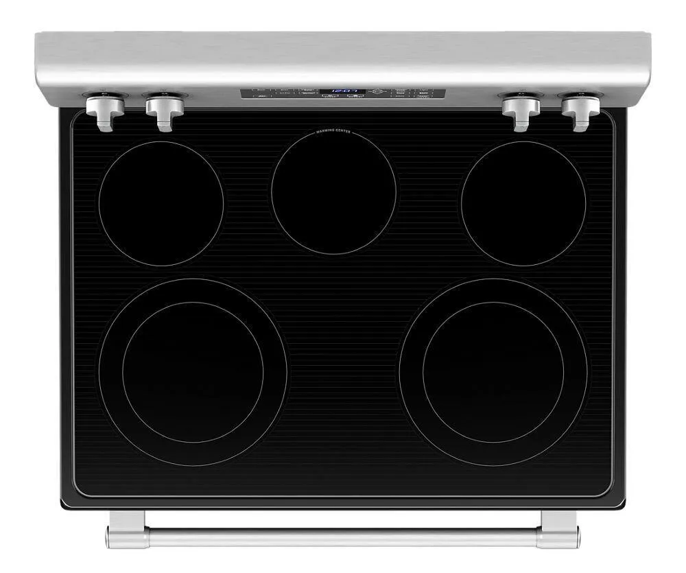 Maytag MER7700LZ Electric Range With Air Fryer And Basket - 5.3 Cu. Ft.