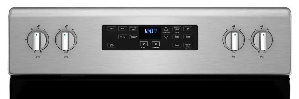 Maytag MER7700LZ Electric Range With Air Fryer And Basket - 5.3 Cu. Ft.