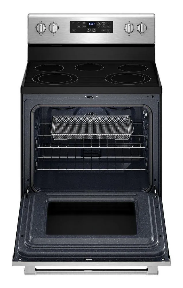 Maytag MER7700LZ Electric Range With Air Fryer And Basket - 5.3 Cu. Ft.