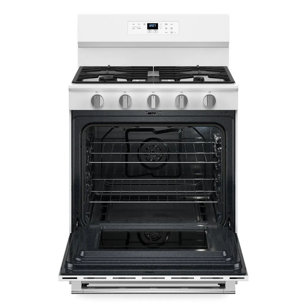 Maytag MFGS6030RW 30-Inch Wide Gas Range With No Preheat Air Fry And Air Baking - 5.0 Cu. Ft.