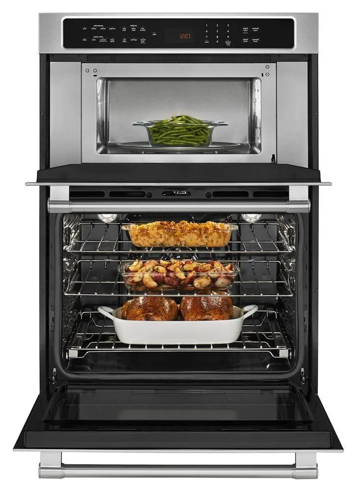 Maytag MMW9730FZ 30-Inch Wide Combination Wall Oven With True Convection - 6.4 Cu. Ft.