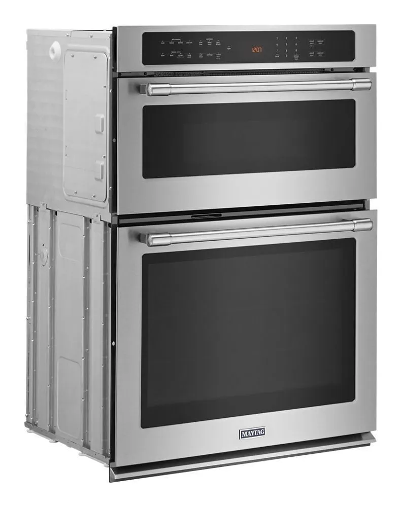 Maytag MMW9730FZ 30-Inch Wide Combination Wall Oven With True Convection - 6.4 Cu. Ft.