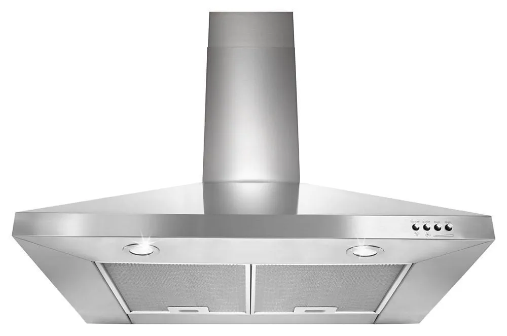 Maytag WVW53UC0FS 30" Contemporary Stainless Steel Wall Mount Range Hood