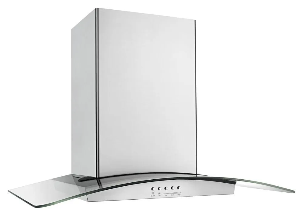Maytag WVW75UC6DS 36" Modern Glass Wall Mount Range Hood
