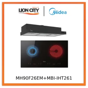 Midea Bulit-In Range MH90F26EM Hood Slim Under Cabinet Kitchen Hood  MBI-IHT261 Ceramic Built-in Induction Hob
