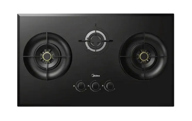 Midea Bulit-In Range MH90F26EM Hood Slim Under Cabinet Kitchen Hood   MBI-SN30 (GL) 88cm Glass Gas Hob